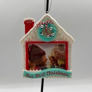 Hallmark Keepsake 2018 Our First Christmas - Christmas Tree Photo Holder